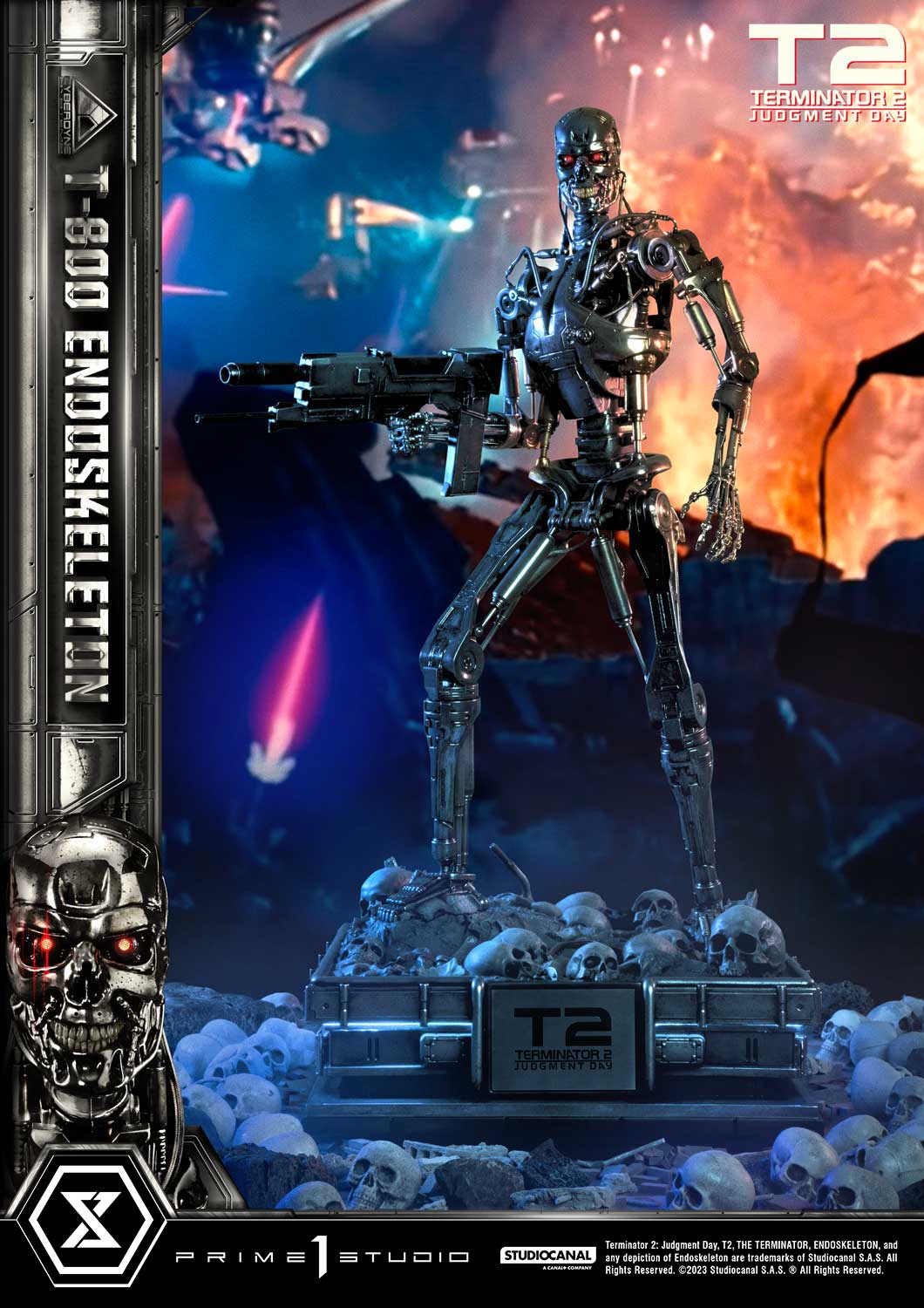 Prime 1 Studio - T-800 Endoskeleton [3 Variants]