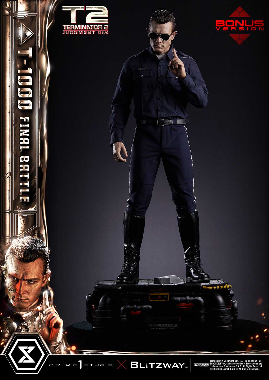 Prime 1 Studio x Blitzway Studio - T-1000 Final Battle [3 Variants]