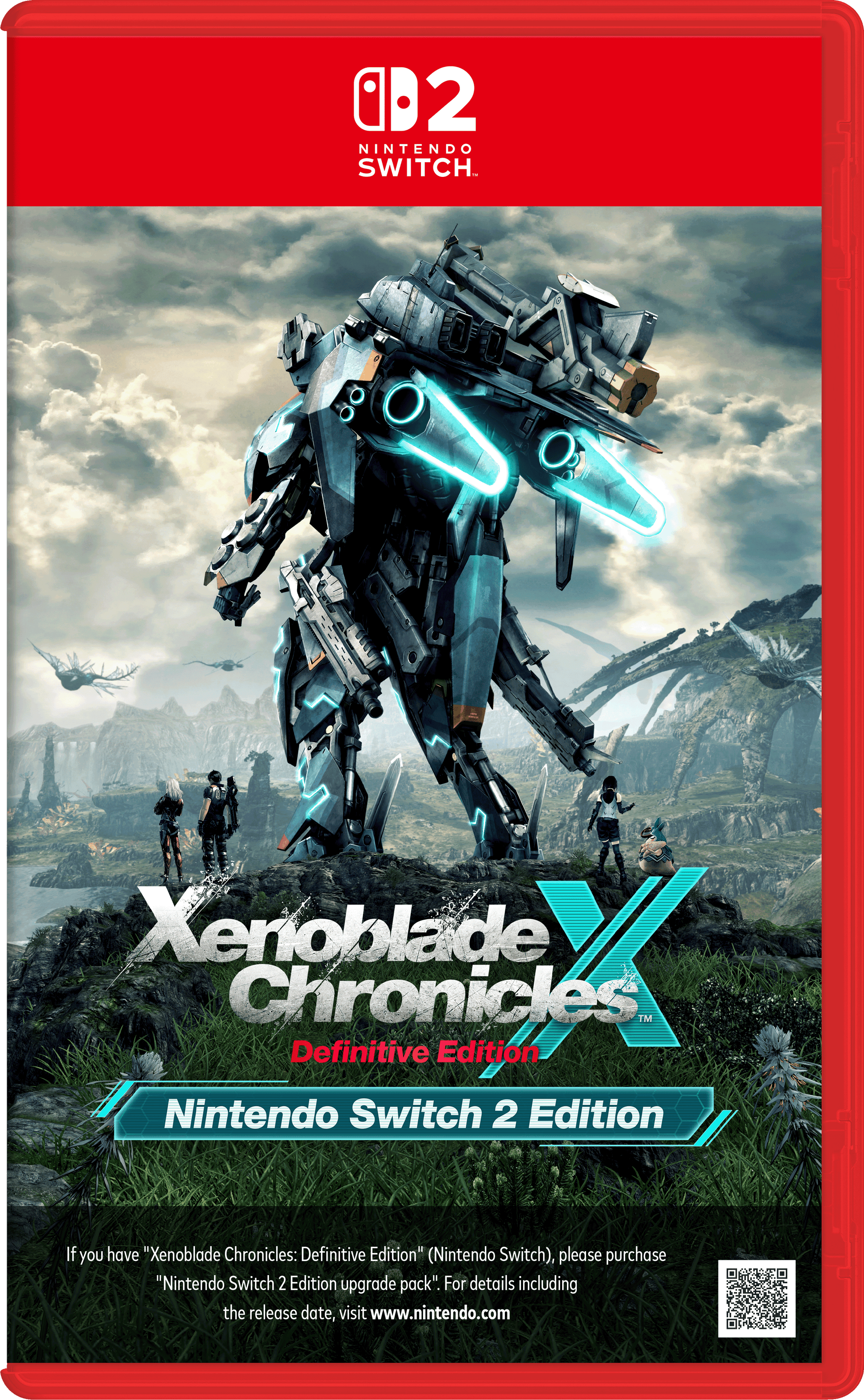 Nintendo Switch Game Title - Xenoblade Chronicles™ X Definitive Edition – Nintendo Switch™ 2 Edition