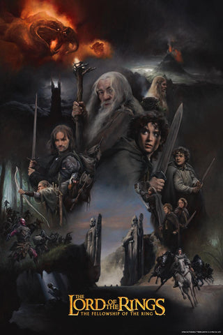 Movie Poster - The Lord of the Rings: The Fellowship of the Ring Poster