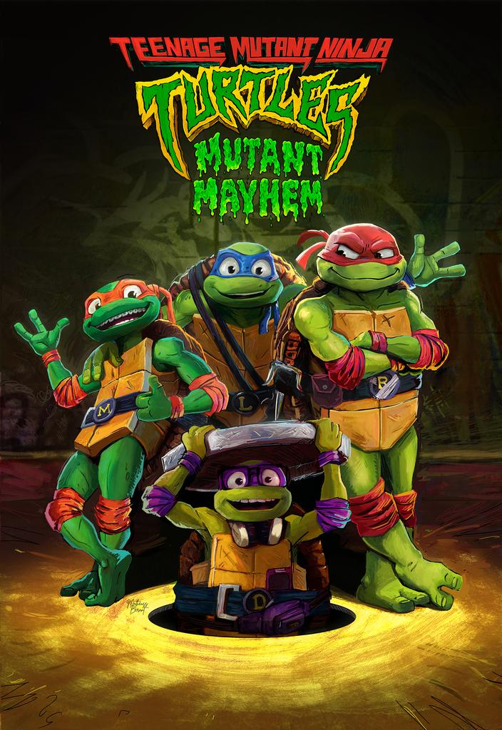 Movie Poster - Teenage Mutant Ninja Turtles: Mutant Mayhem Poster