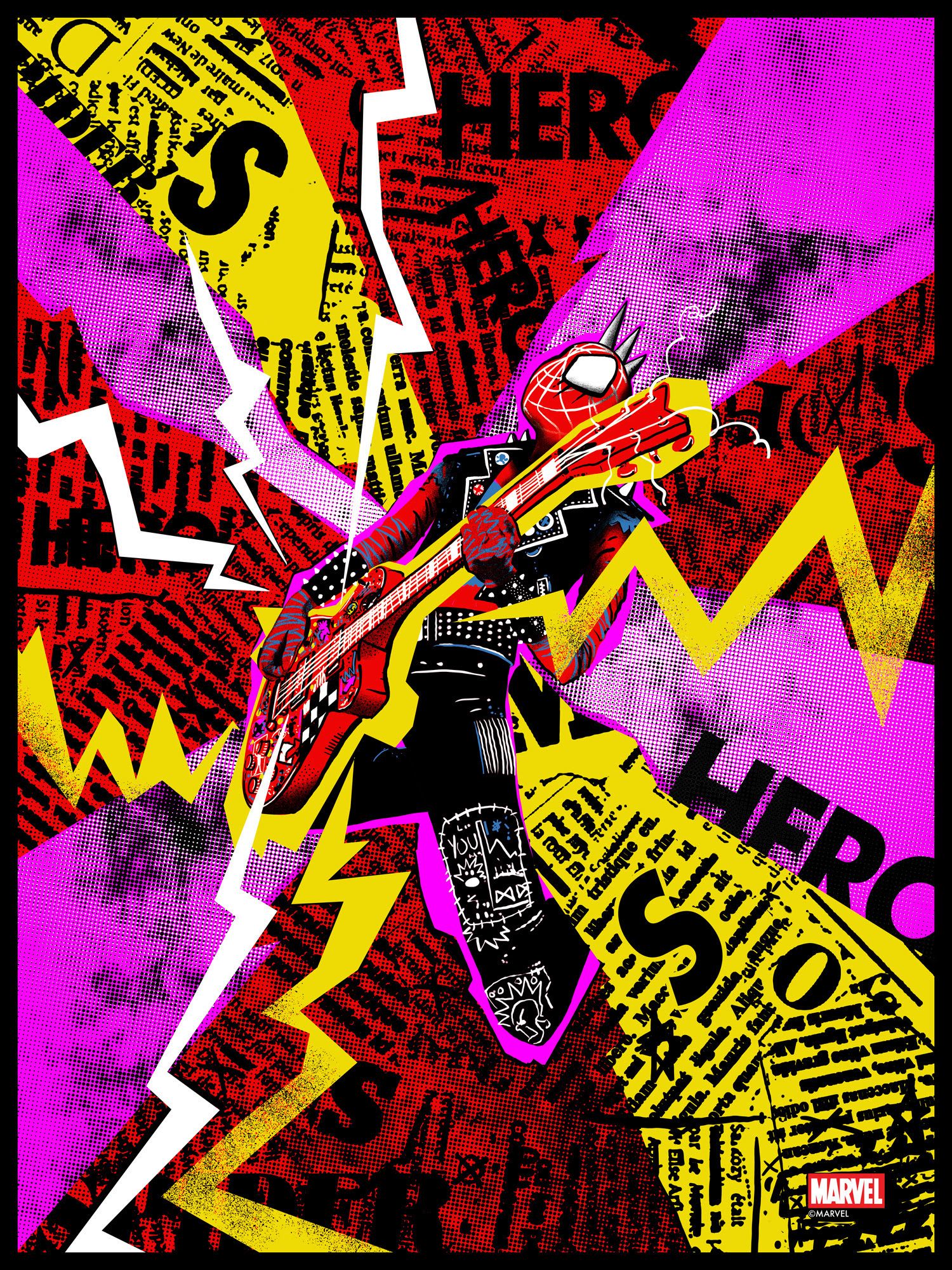 Movie Poster - Spider-Punk Poster