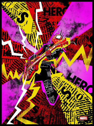 Movie Poster - Spider-Punk Poster