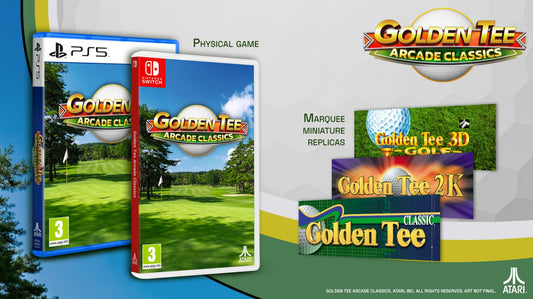 Nintendo Switch Game Title - Golden Tee Arcade Classics 