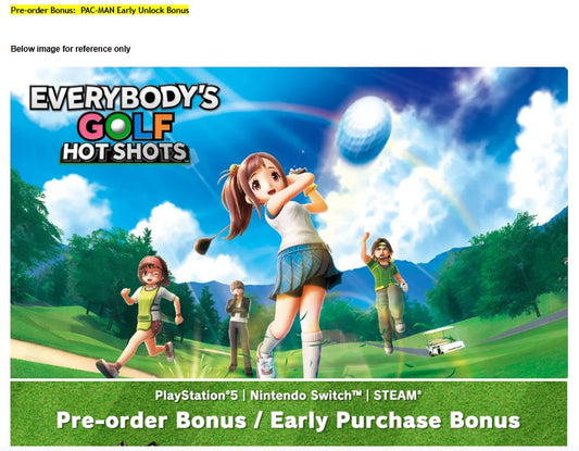 Nintendo Switch Game Title - Everybody's Golf Hot Shots