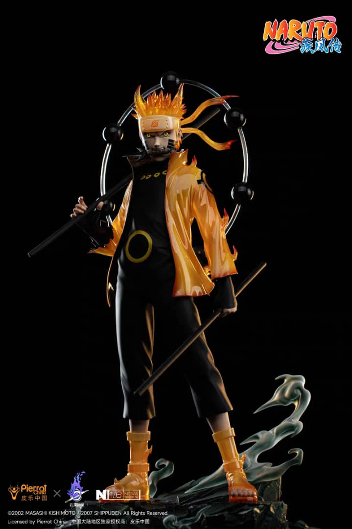 Genting Pickstar Studio x Pierrot China - Naruto Rikudousennin Modo x Shippuden Sasuke [Licensed] [2 Variants]
