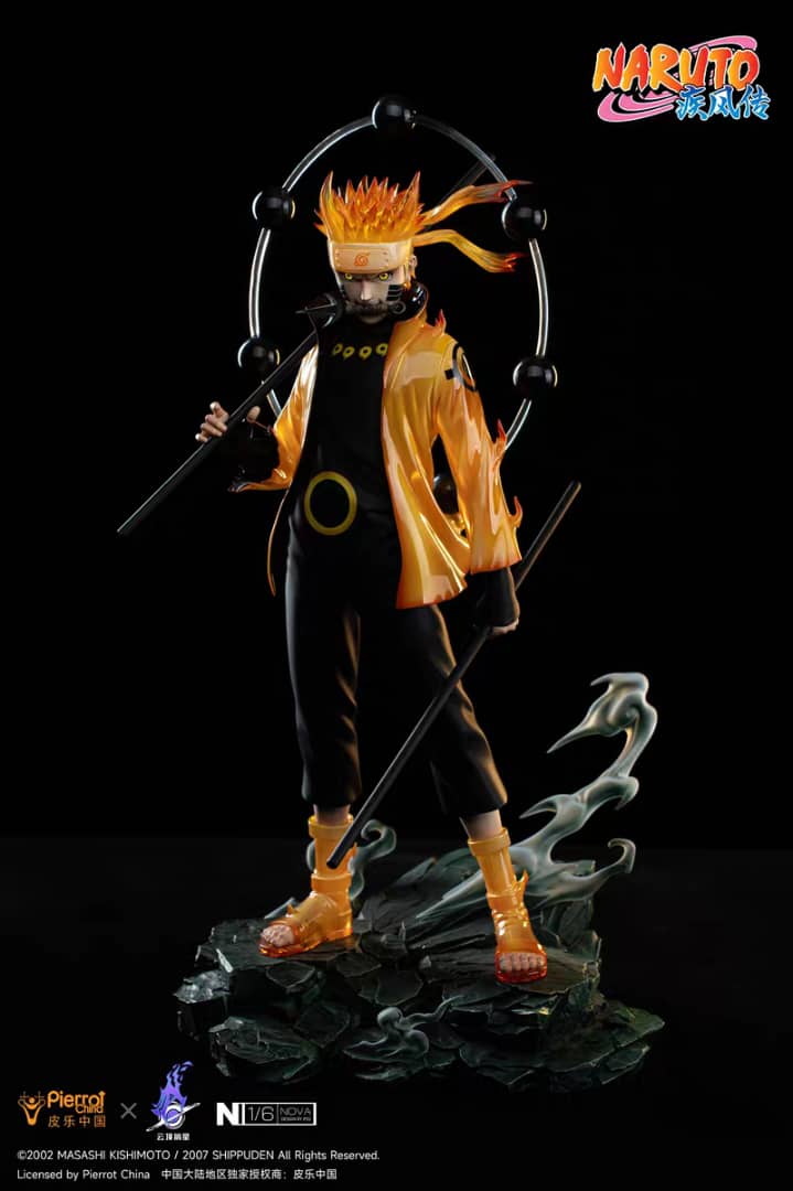 Genting Pickstar Studio x Pierrot China - Naruto Rikudousennin Modo x Shippuden Sasuke [Licensed] [2 Variants]