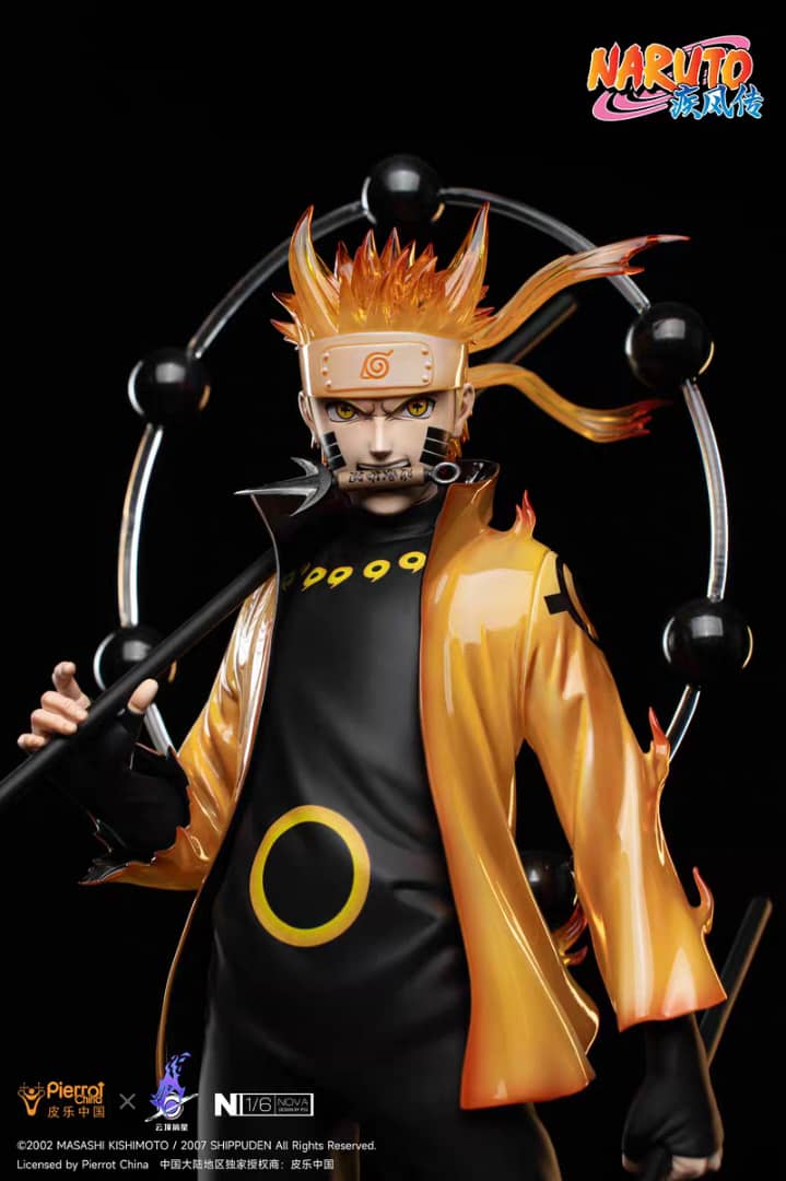Genting Pickstar Studio x Pierrot China - Naruto Rikudousennin Modo x Shippuden Sasuke [Licensed] [2 Variants]