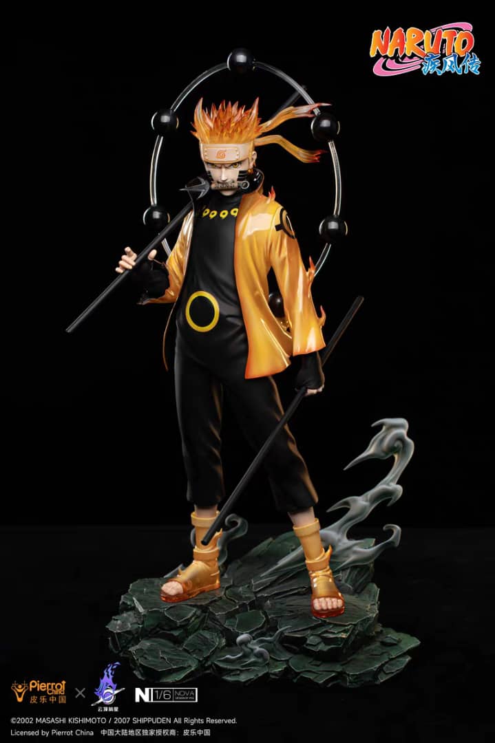 Genting Pickstar Studio x Pierrot China - Naruto Rikudousennin Modo x Shippuden Sasuke [Licensed] [2 Variants]