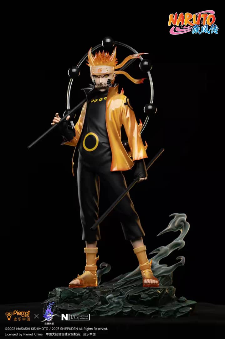 Genting Pickstar Studio x Pierrot China - Naruto Rikudousennin Modo x Shippuden Sasuke [Licensed] [2 Variants]