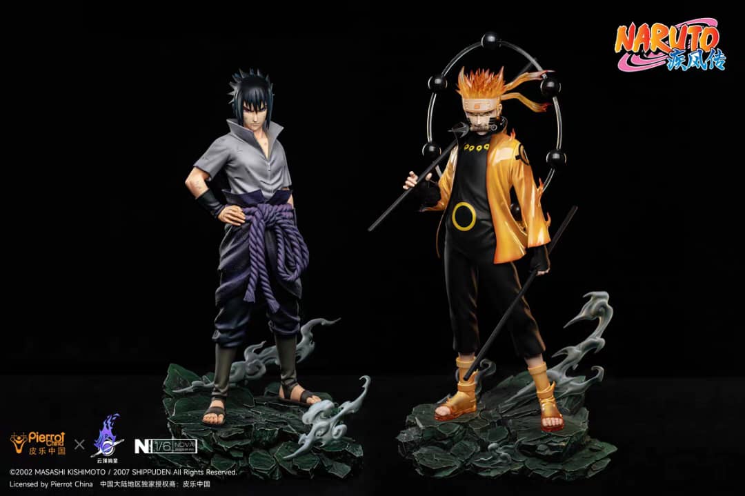 Genting Pickstar Studio x Pierrot China - Naruto Rikudousennin Modo x Shippuden Sasuke [Licensed] [2 Variants]