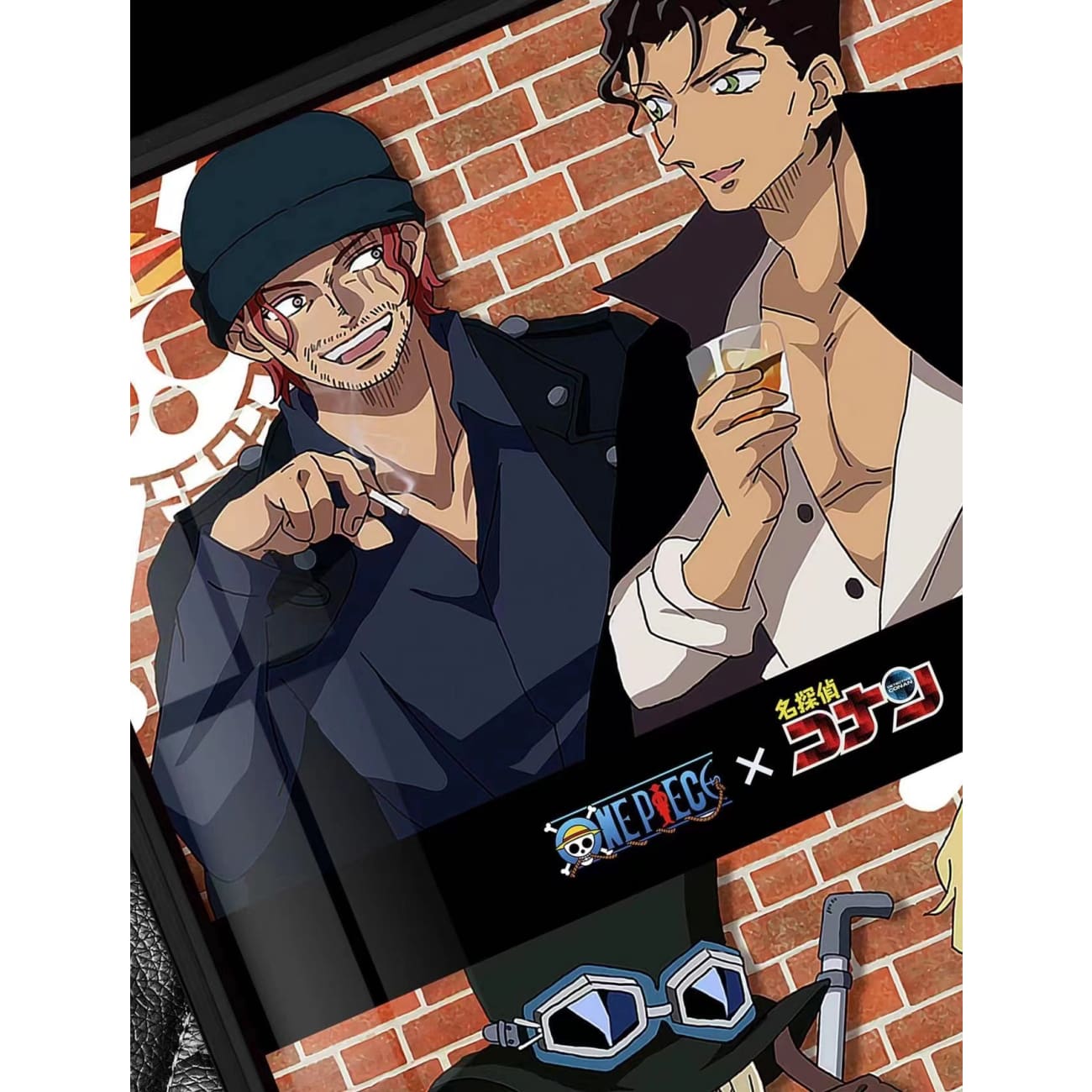 A. Conan Edogawa X Monkey D Luffy / B. Shanks X Subaru Okiya & Furuya Rei X Sabo