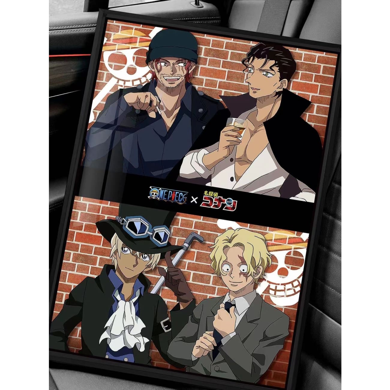 A. Conan Edogawa X Monkey D Luffy / B. Shanks X Subaru Okiya & Furuya Rei X Sabo