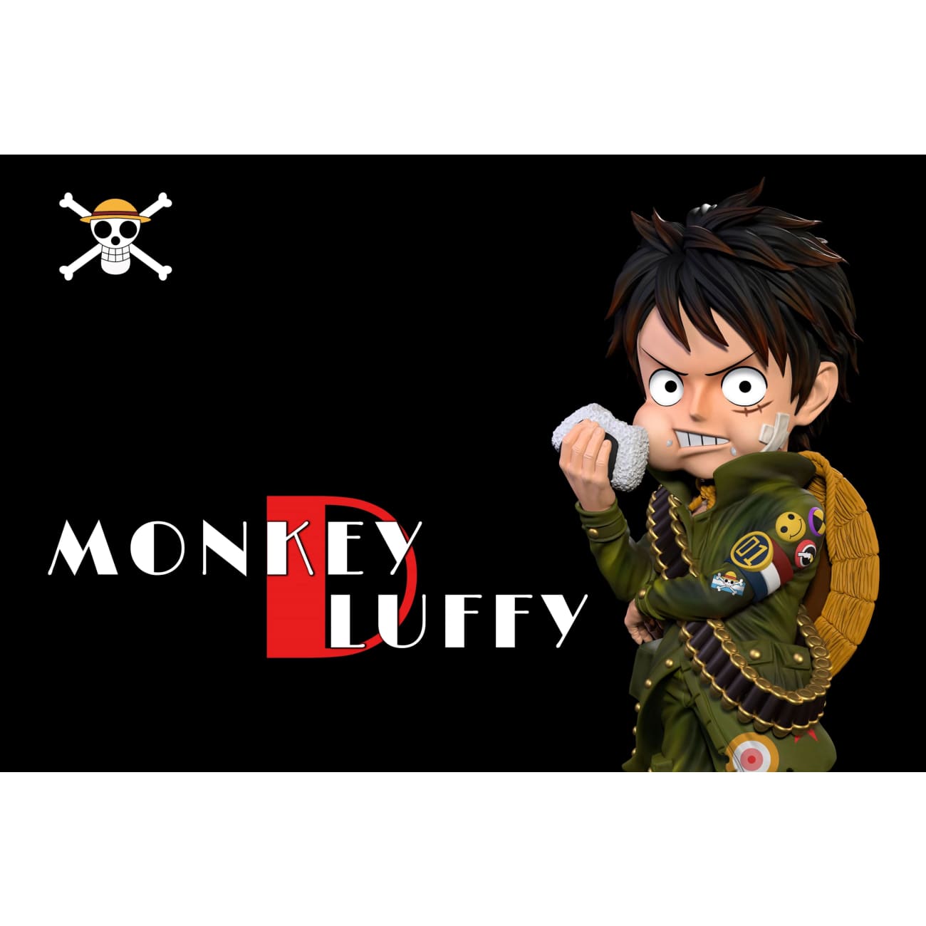 A+ Institute - Camouflage Monkey D. Luffy