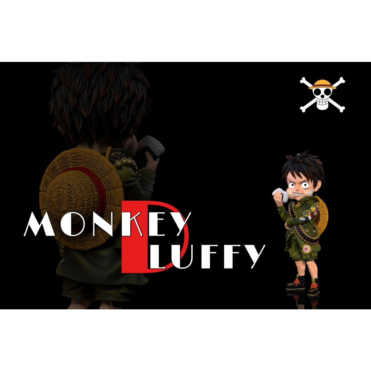 A+ Institute - Camouflage Monkey D. Luffy