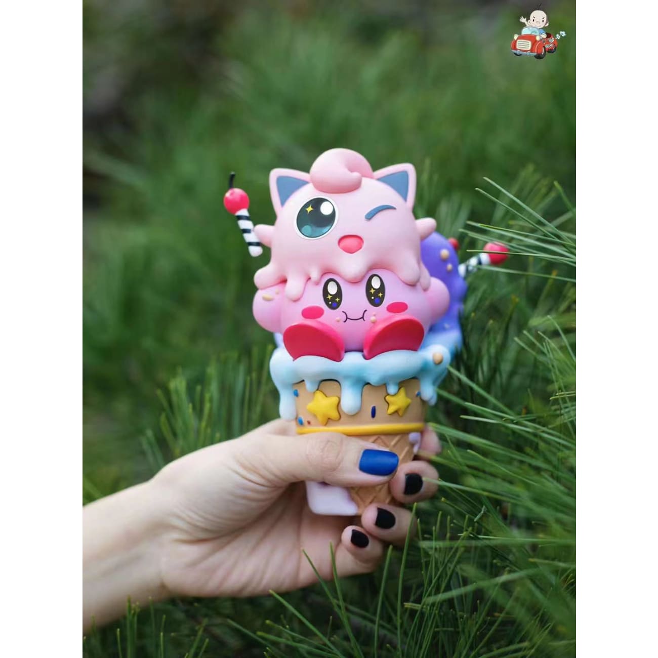 A.M Comic House - Ice Cream Corn Kirby & Jigglypuff  