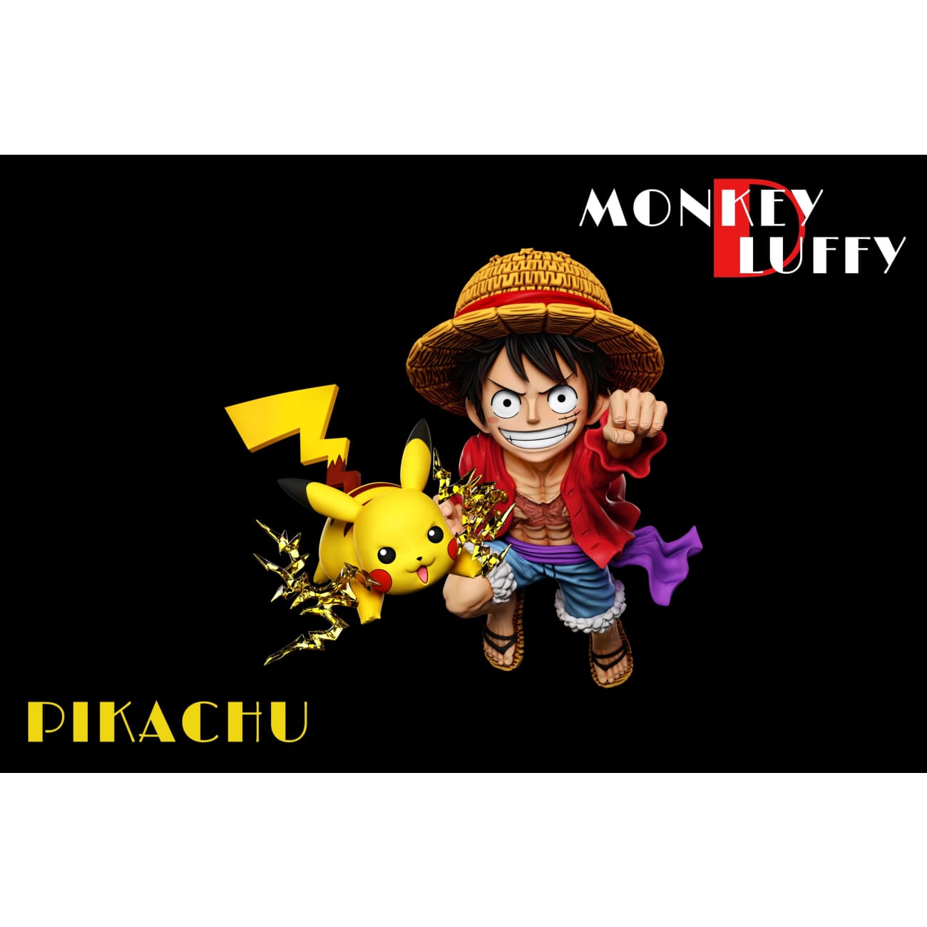 A+ Studio - Pikachu & Luffy [2 Variants]