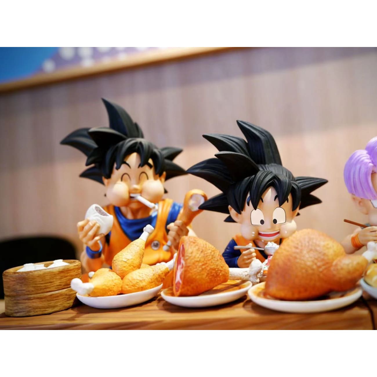 A+ Studio - Son goku and Trunks Eating  [SD]
