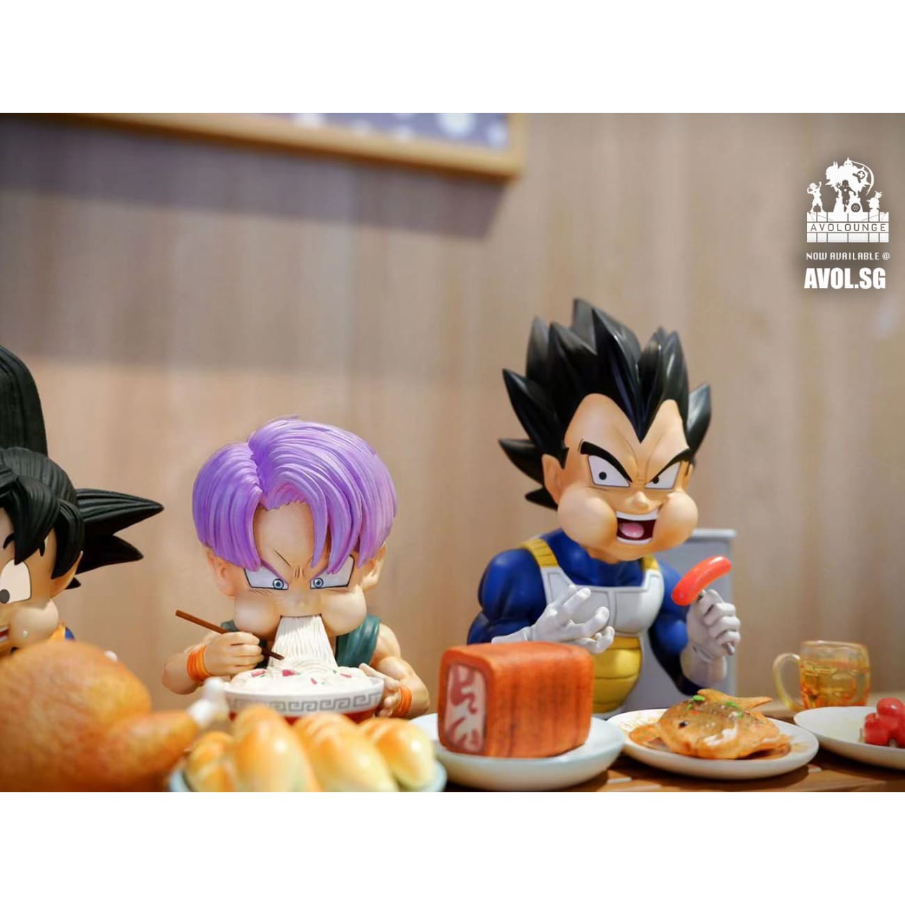 A+ Studio - Son goku and Trunks Eating  [SD]