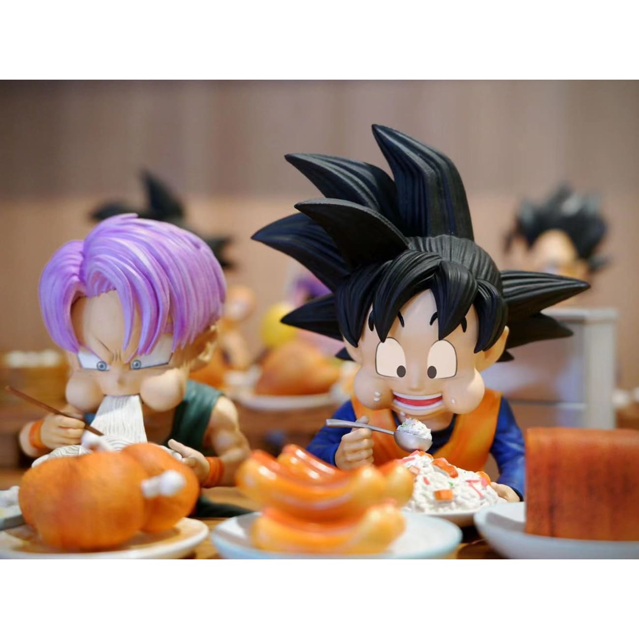 A+ Studio - Son goku and Trunks Eating  [SD]