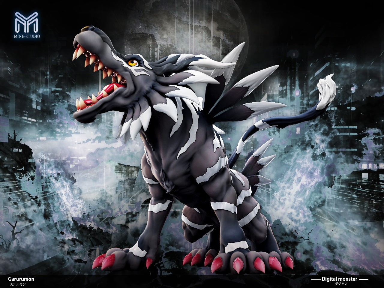 Mine Studio - Garurumon