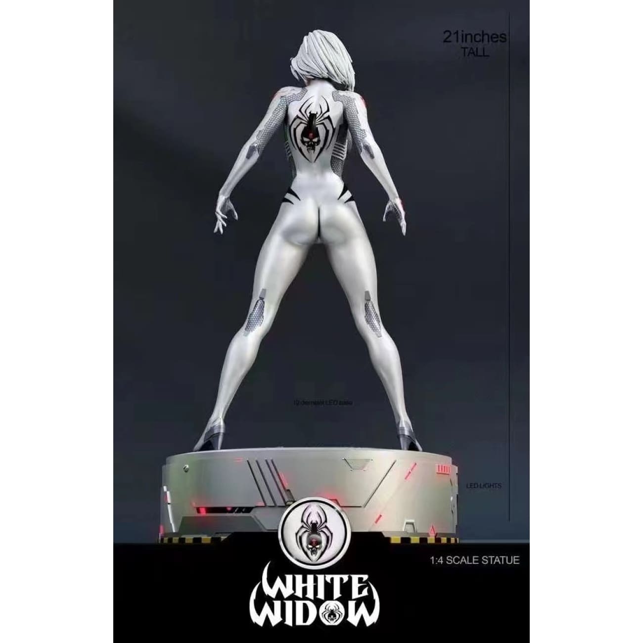 Absolute Comics - White Widow [White/ Black]