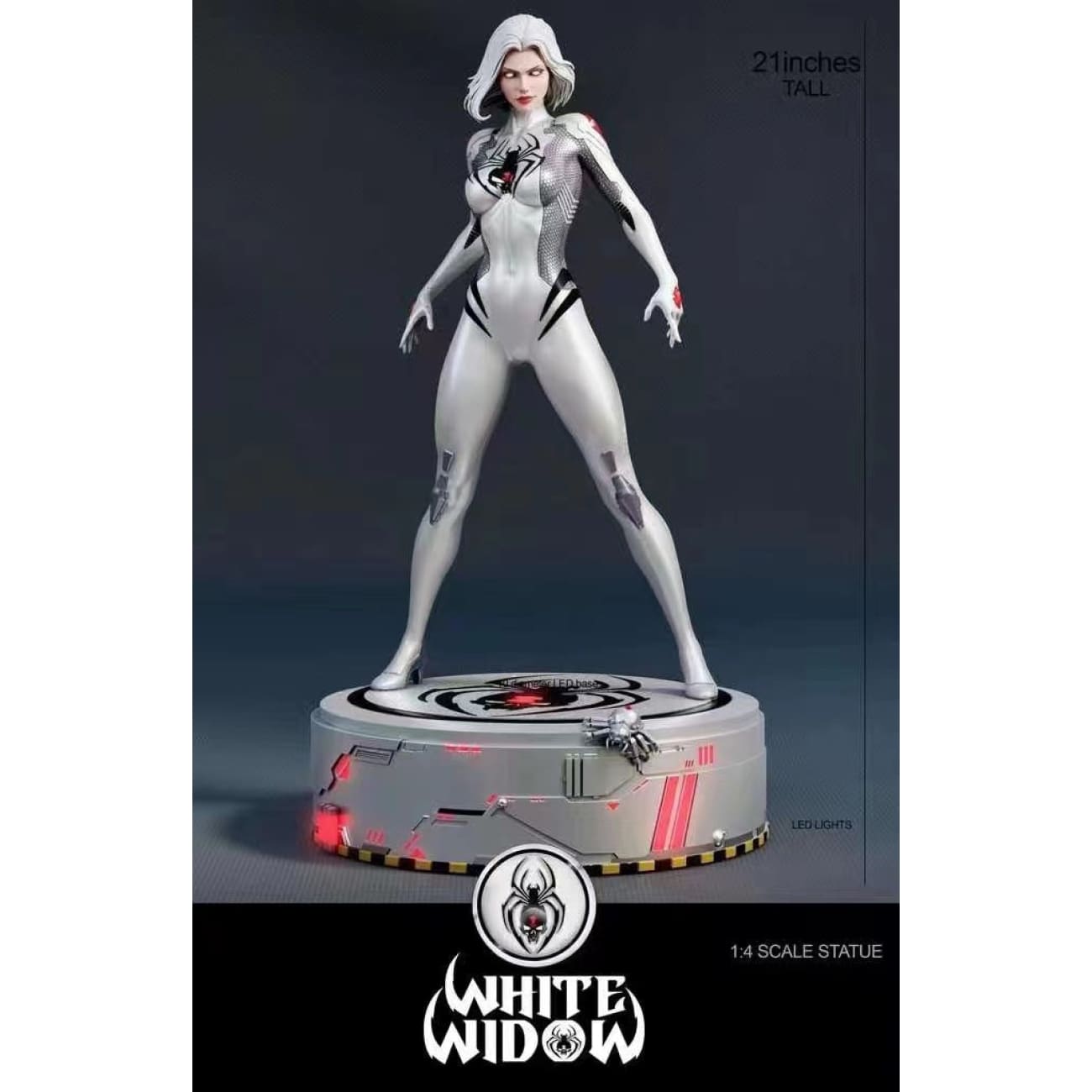 Absolute Comics - White Widow [White/ Black]