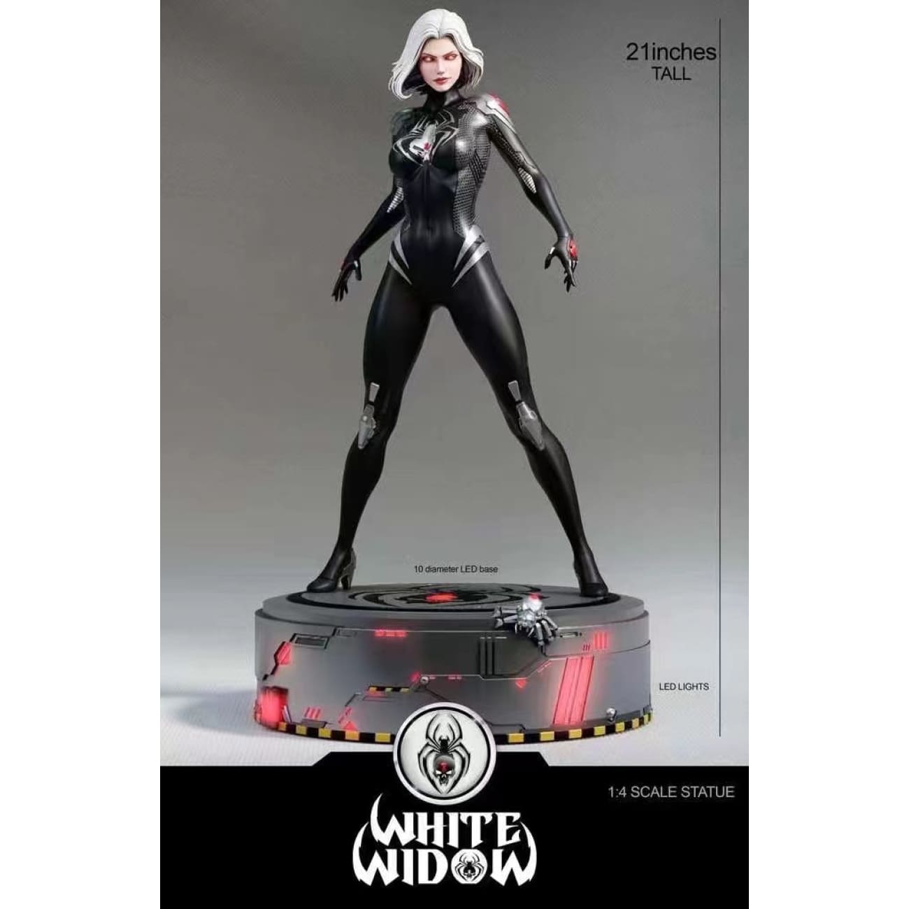 Absolute Comics - White Widow [White/ Black]