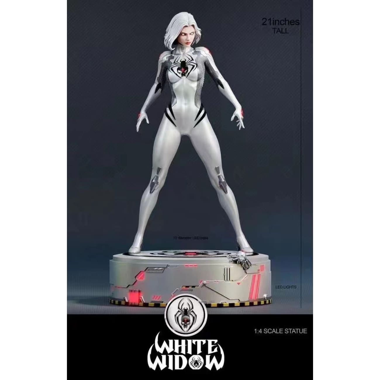 Absolute Comics - White Widow [White/ Black]