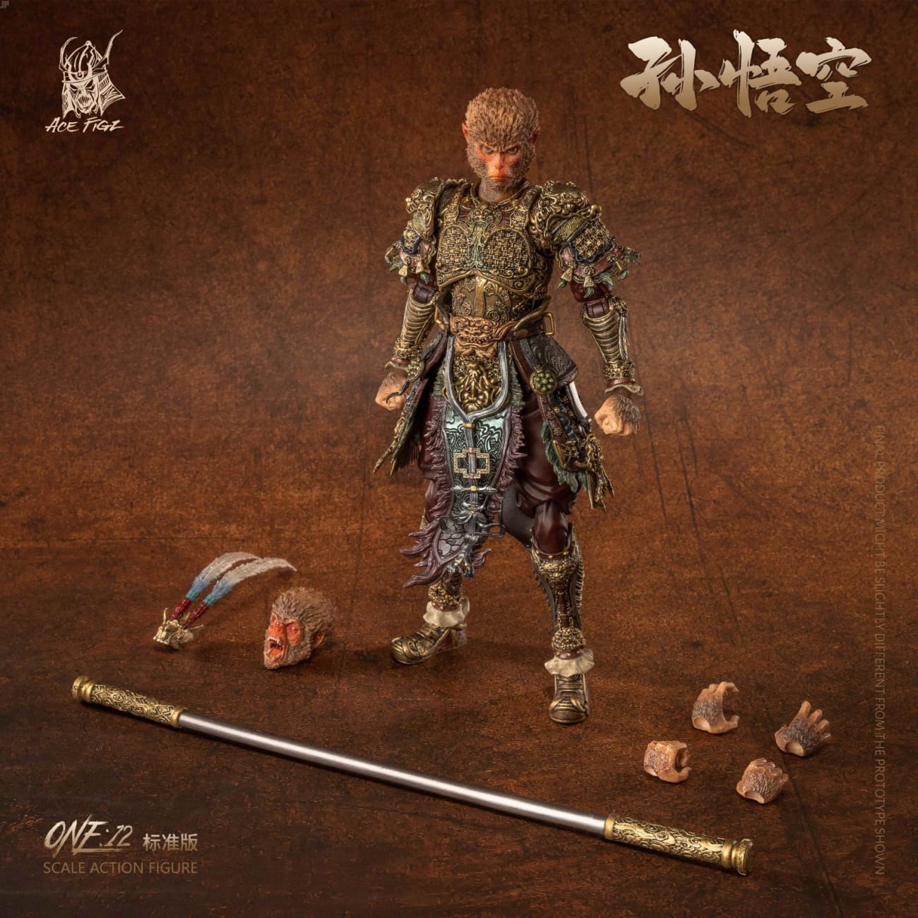 AceFigz Studio - Sun Wukong The Monkey King AF10mths-A & AF10mths-B [2 Variants]