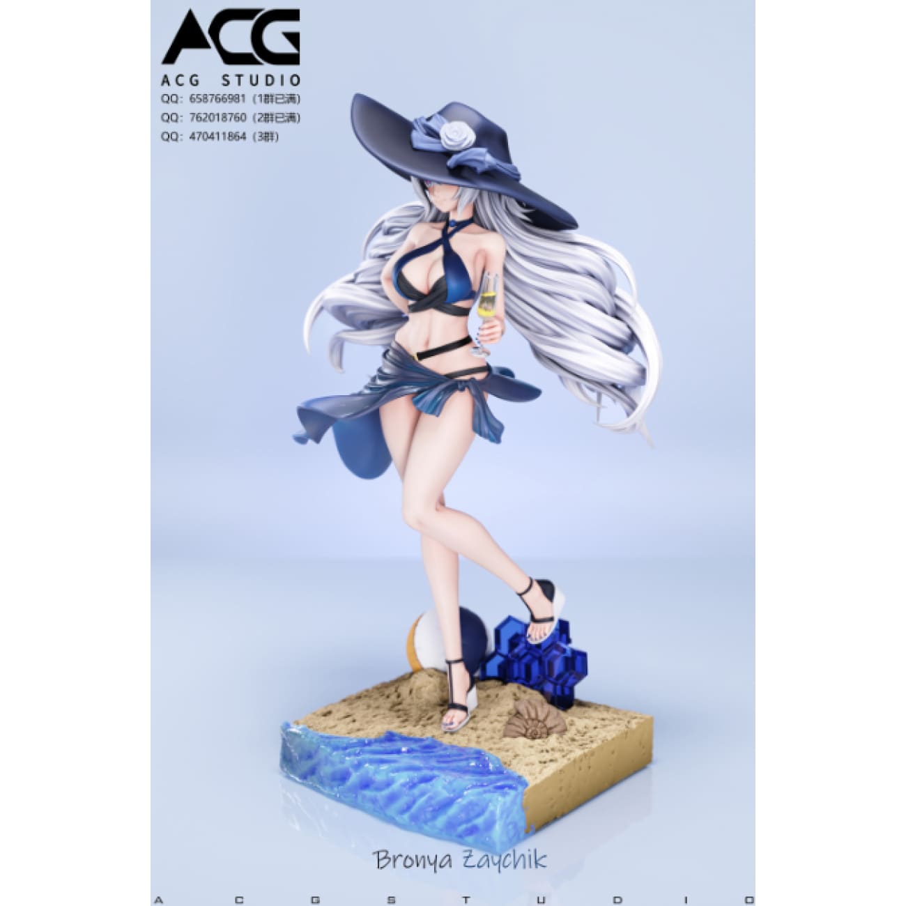 ACG Studio - Bronya Zaychik Swimsuit Ver. [3 Variants]