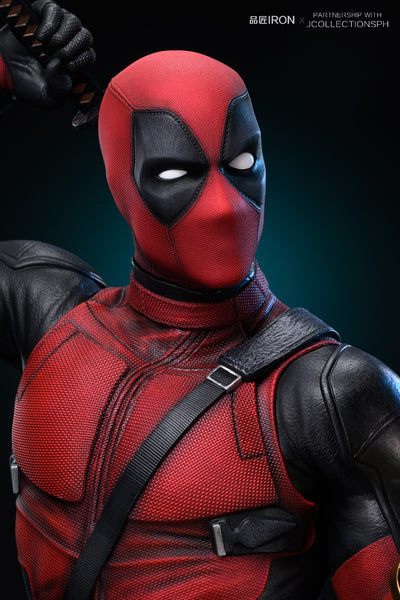 Pin Jiang Iron Studio - Deadpool Bust [MQ060][2 Variants]