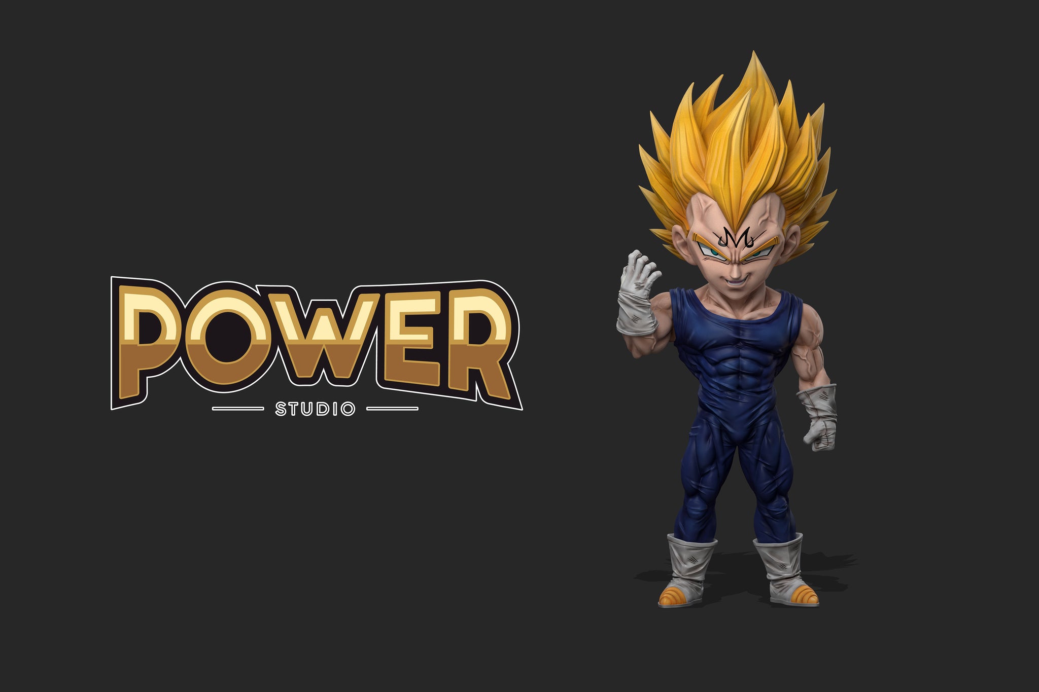 Power Studio - Majin Vegeta