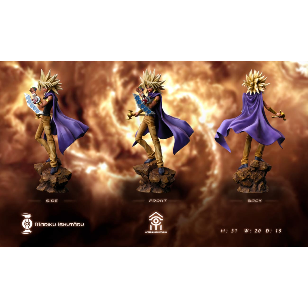 Aftershock Studio - The Winged Dragon of Ra / Marik Ishtar