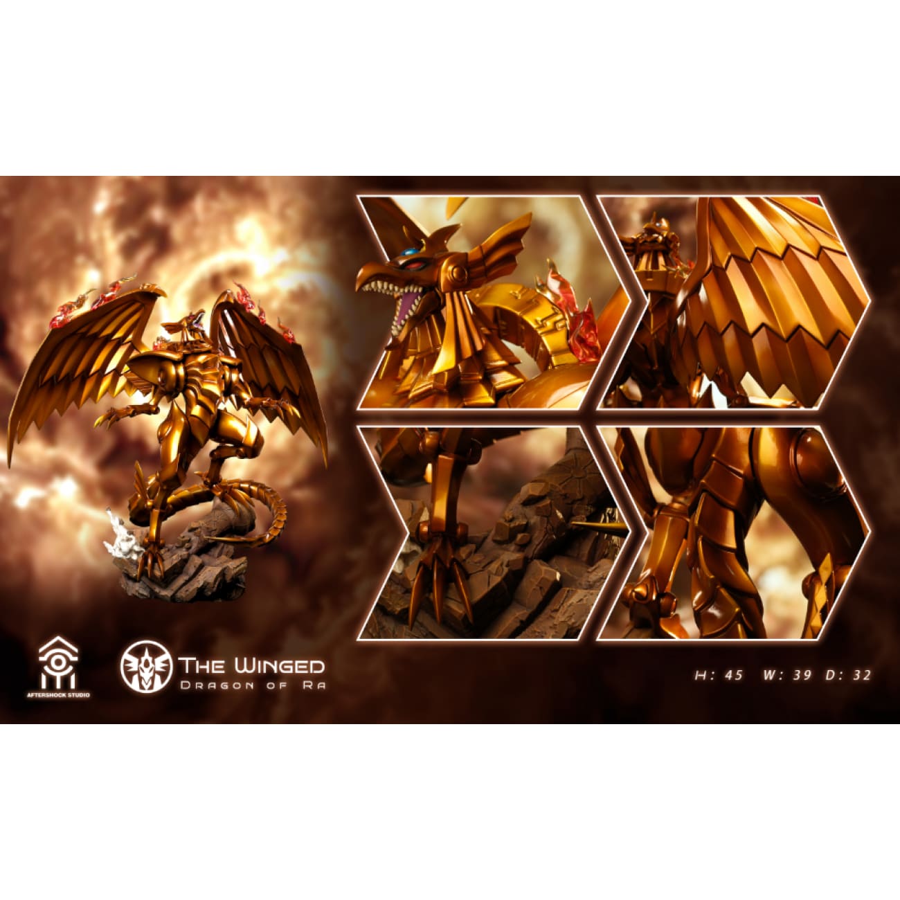Aftershock Studio - The Winged Dragon of Ra / Marik Ishtar