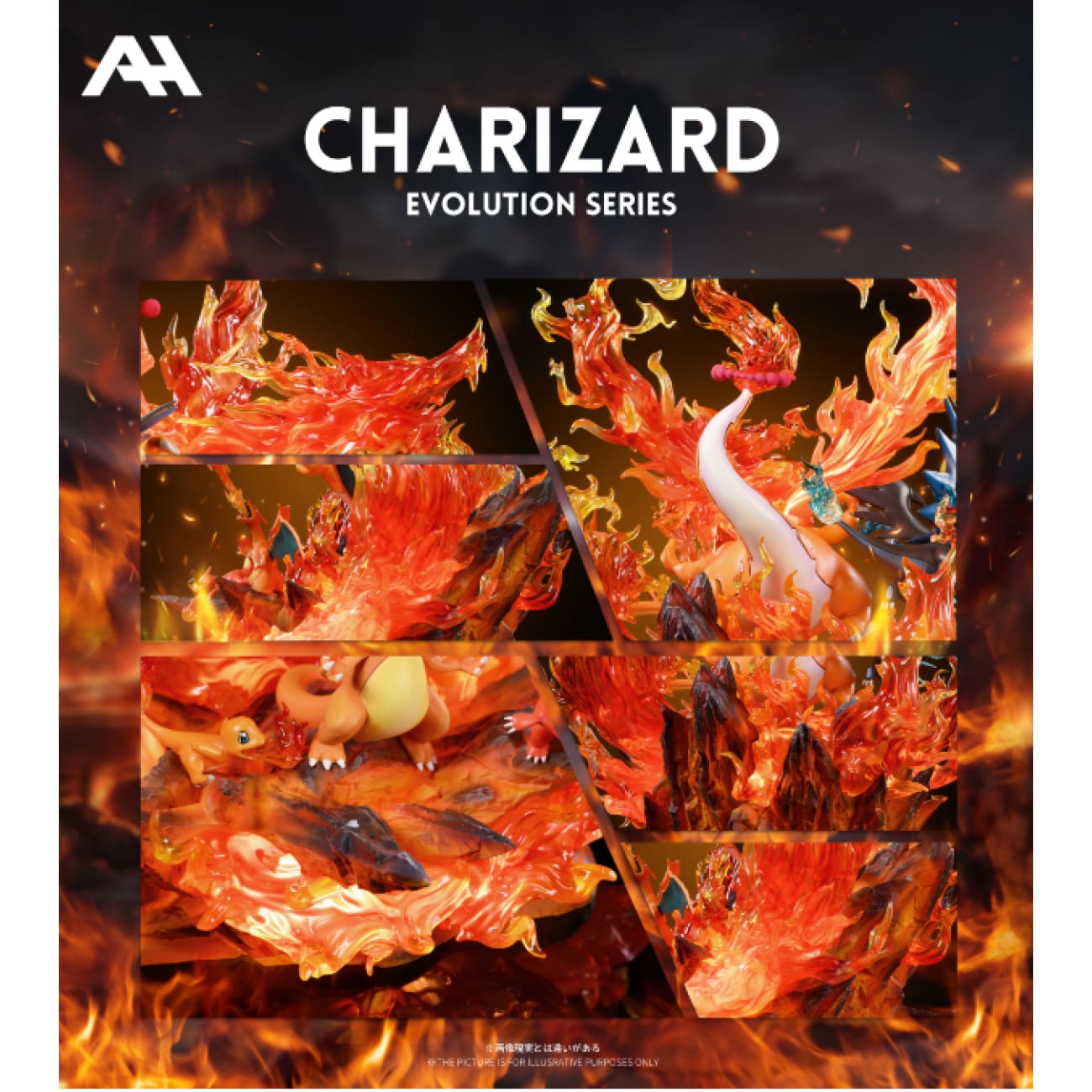 AH Studio - Dynamax Charizard Family