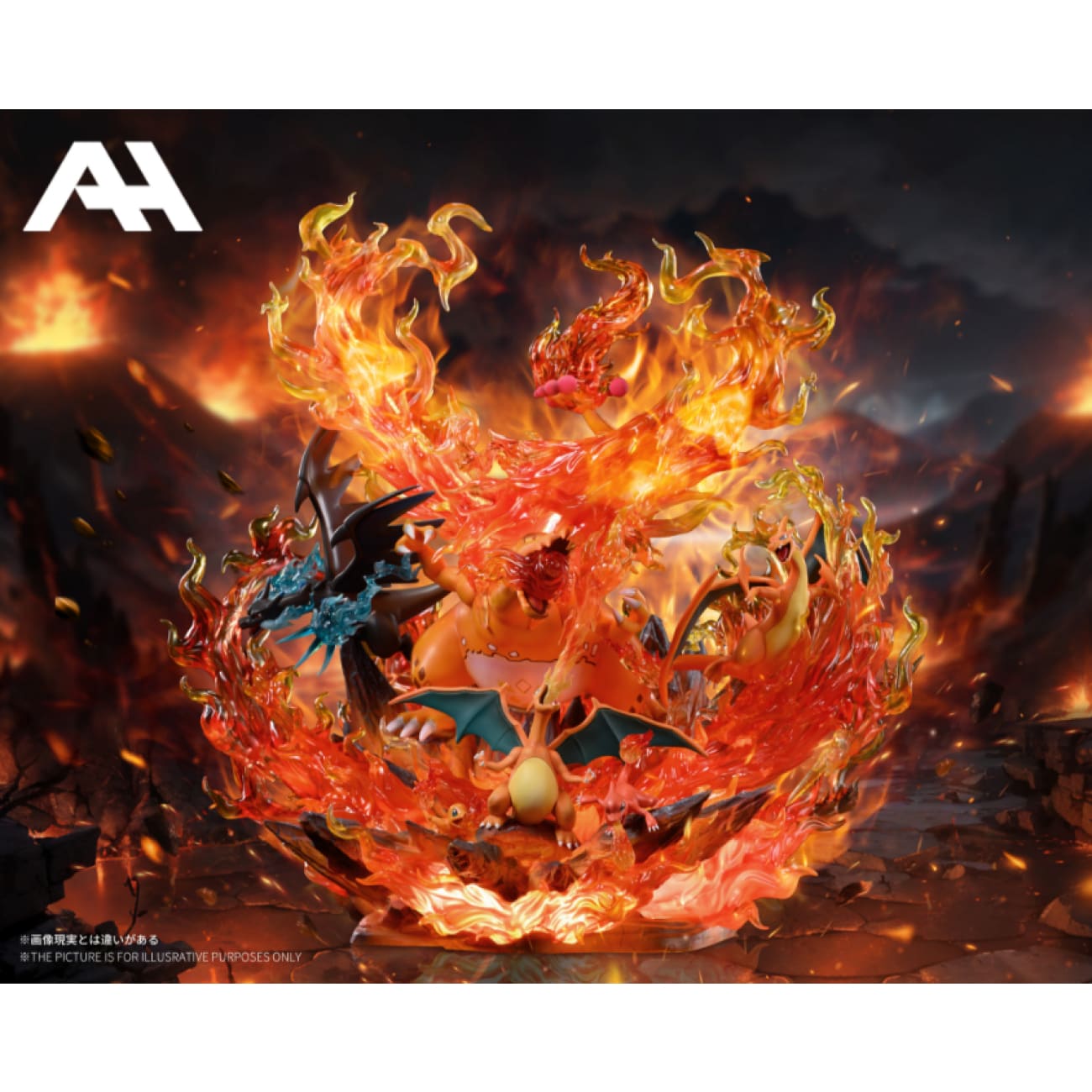 AH Studio - Dynamax Charizard Family
