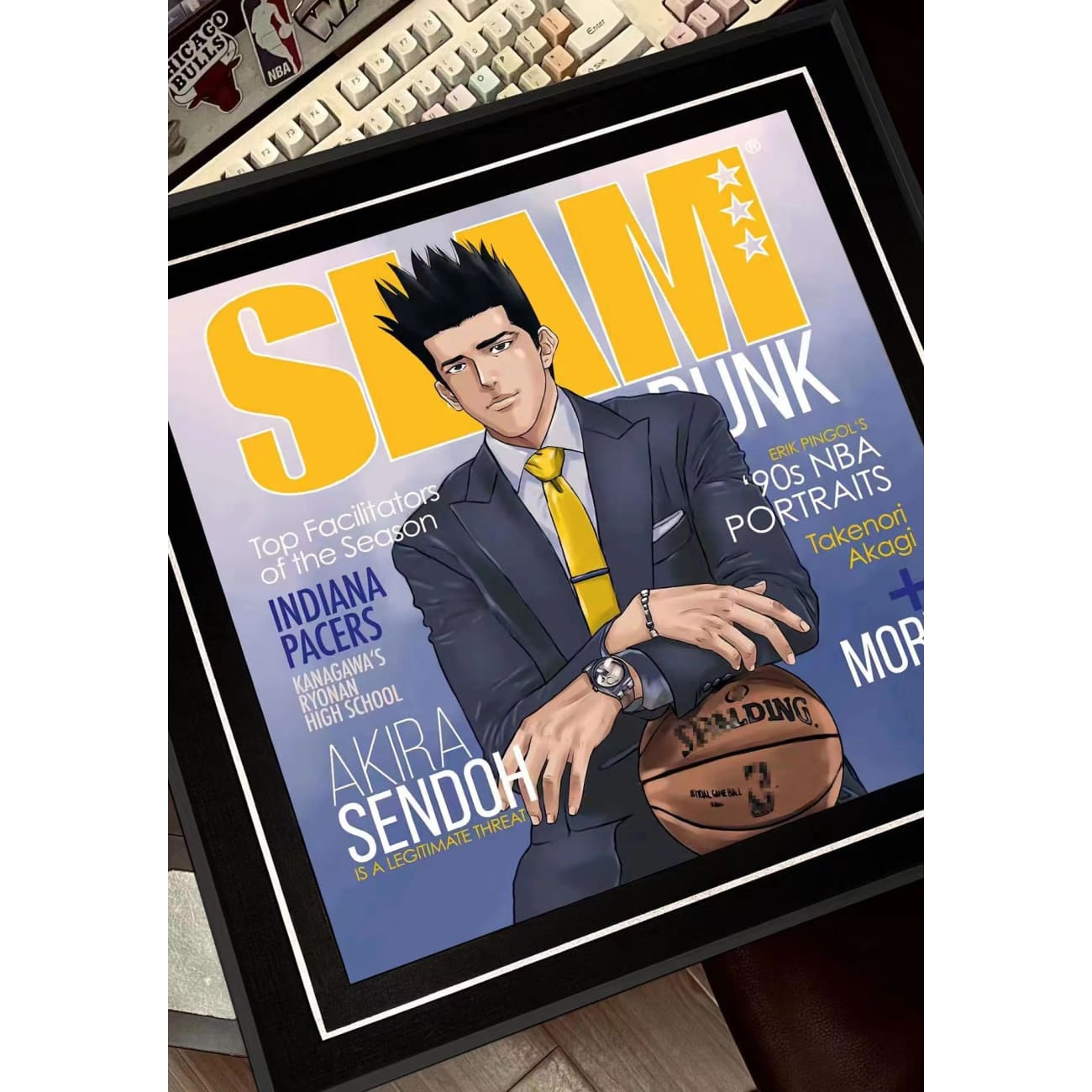 Akira Sendoh Poster Frame [50cm x 50cm]
