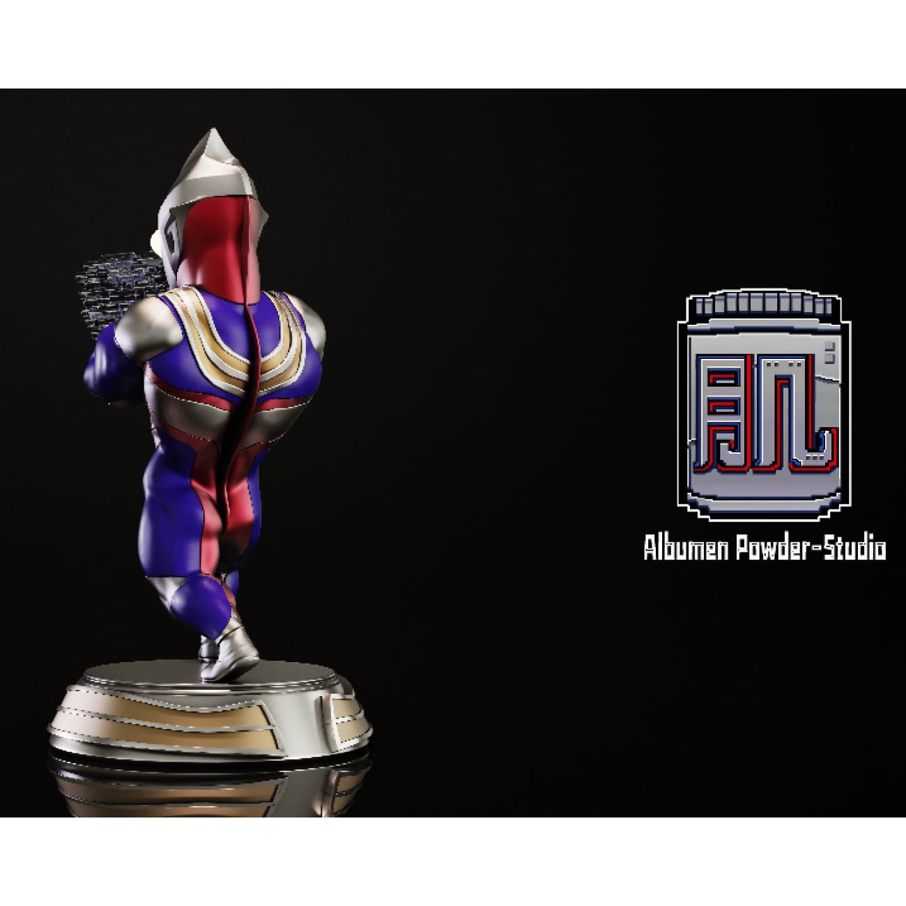 Albumen Powder Studio - Muscle Ultraman Tiga