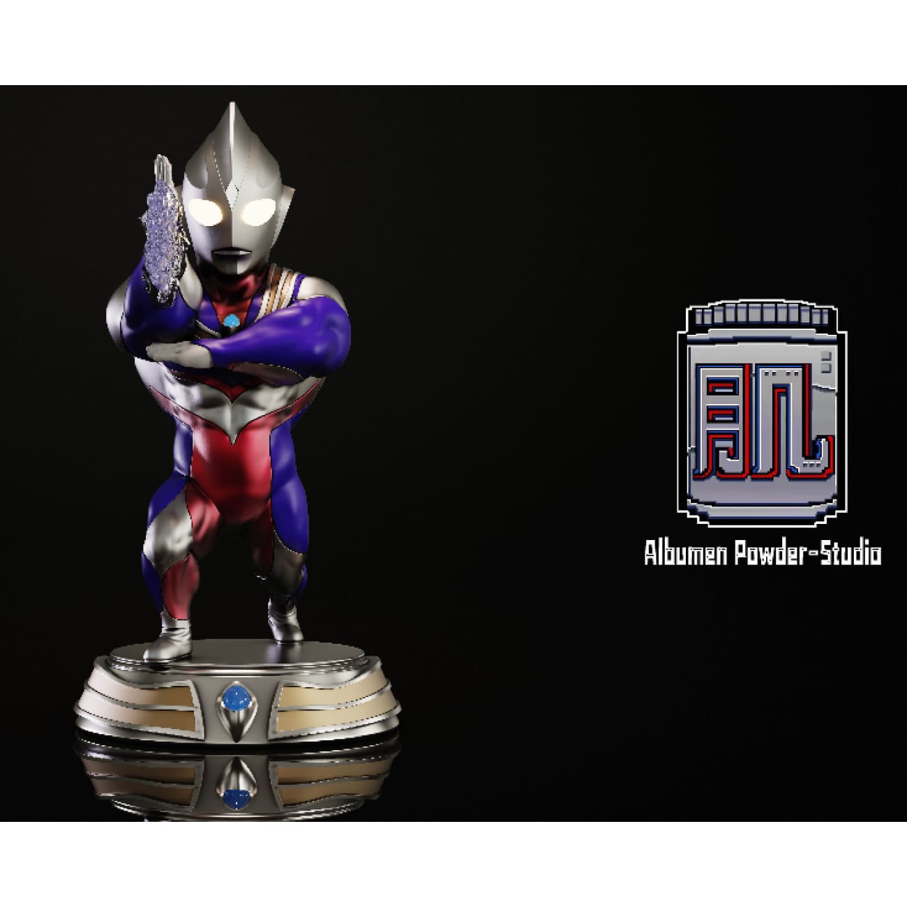 Albumen Powder Studio - Muscle Ultraman Tiga