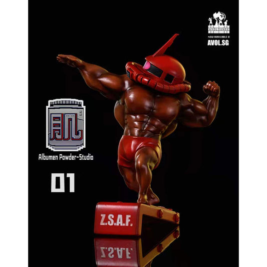 Albumen Powder Studio - Muscular Char's Zaku II