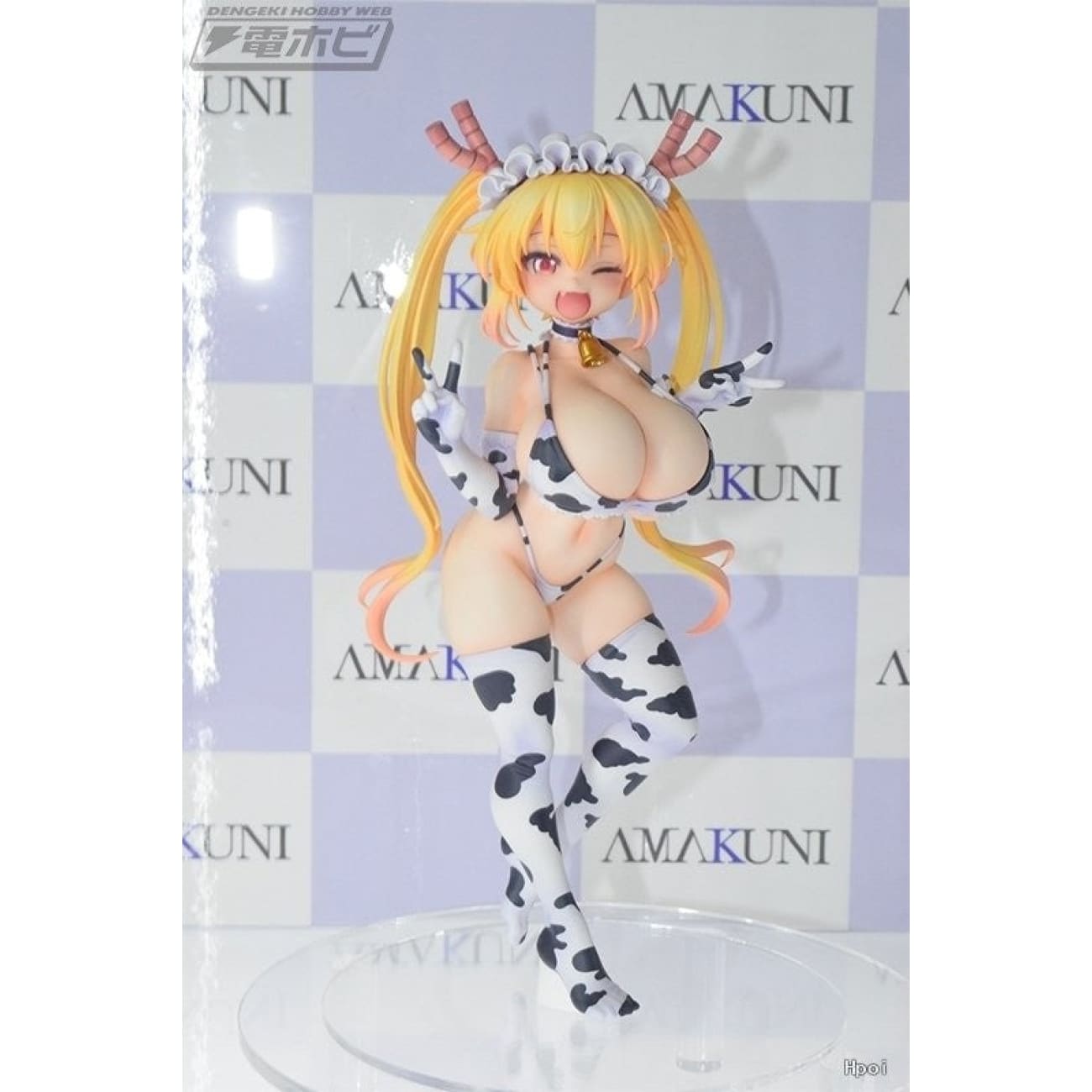 AMAKUNI - Tohru Cow Pattern Bikini Ver.