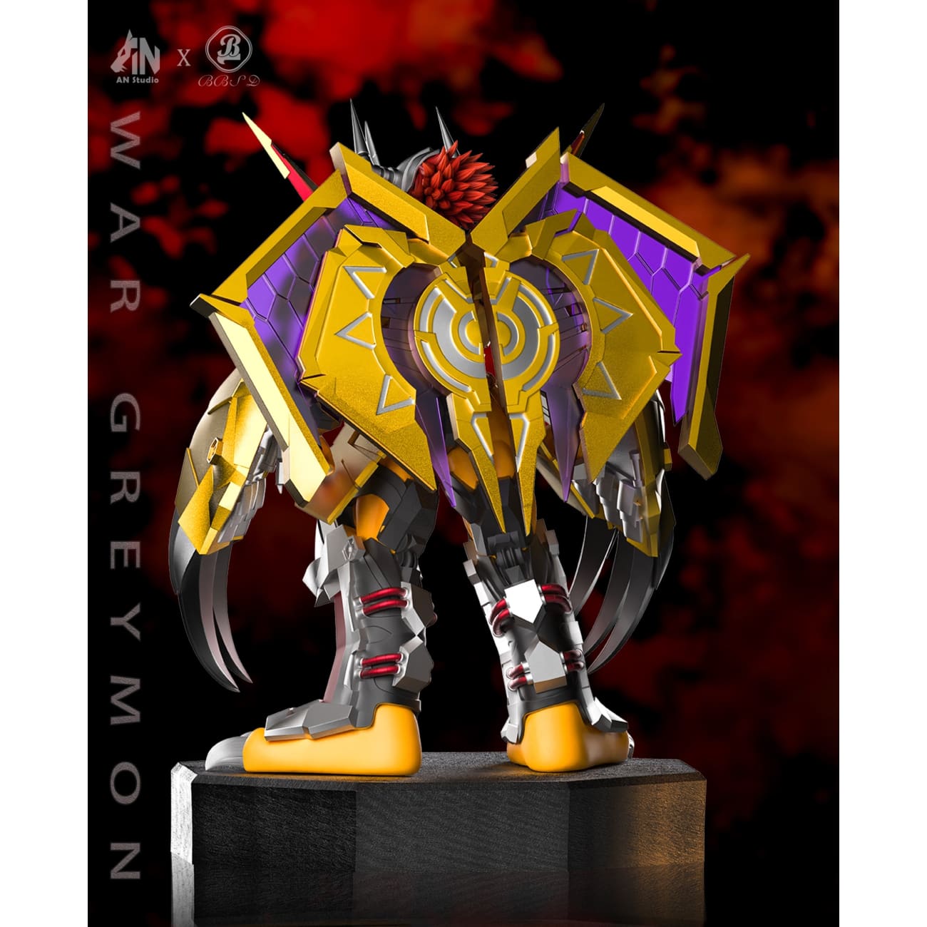 AN  x BBSD Studio - WarGreymon & Black WarGreymon [3 Variants]