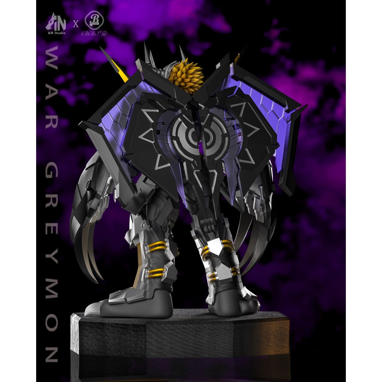 AN  x BBSD Studio - WarGreymon & Black WarGreymon [3 Variants]