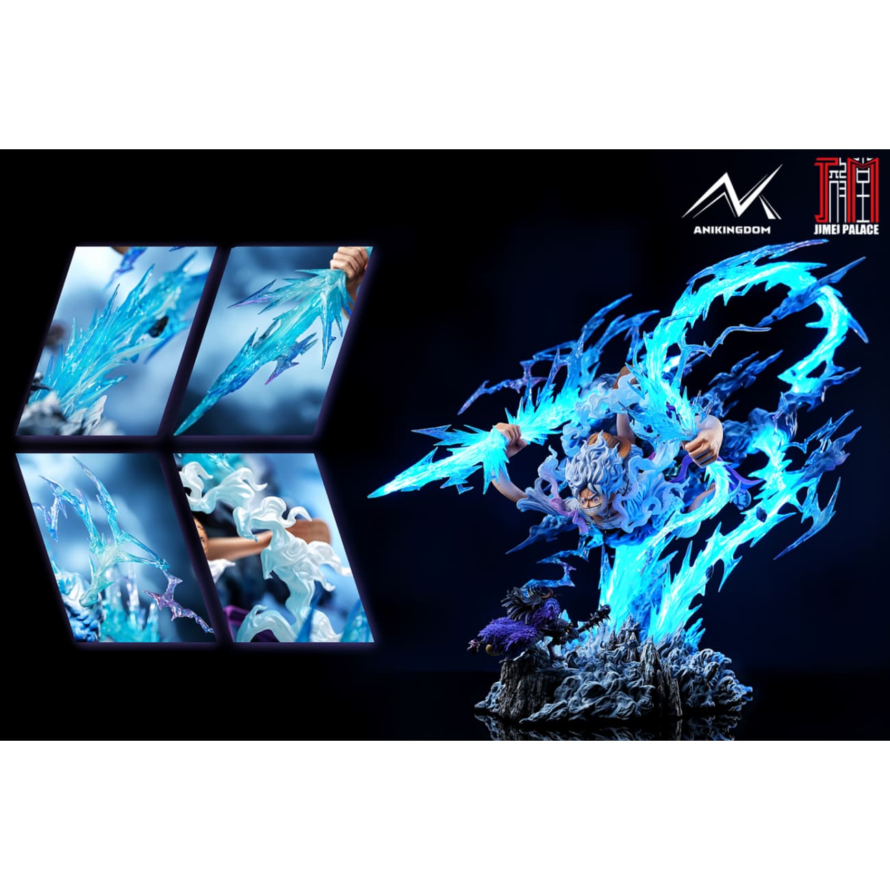 ANIKINGDOM X Jimei Palace - Nika Luffy Gear 5 [Licensed]
