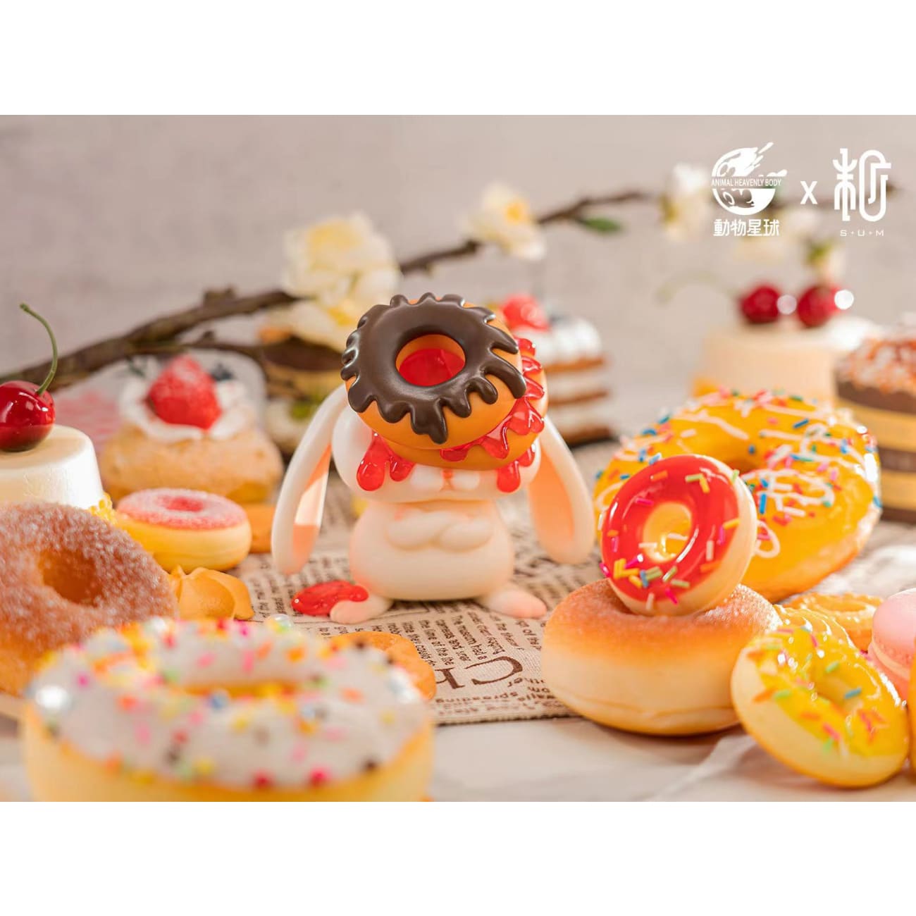 Animal Planet X SUM Collaboration Artist - Donut Rabbit