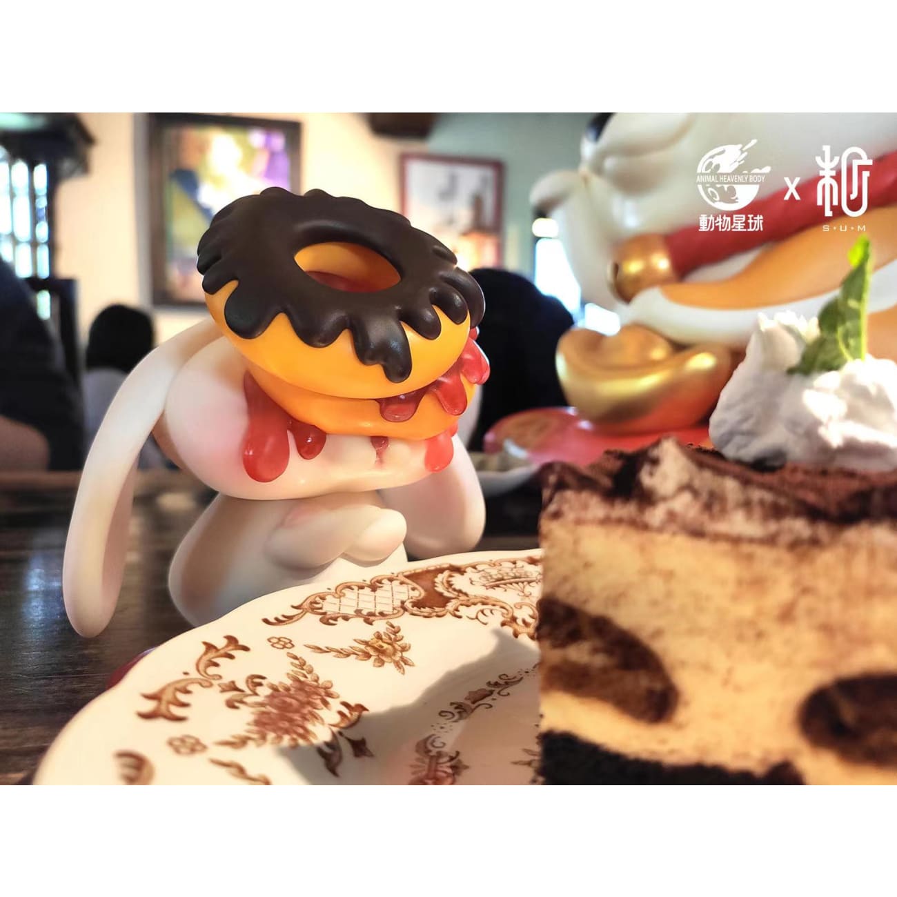 Animal Planet X SUM Collaboration Artist - Donut Rabbit