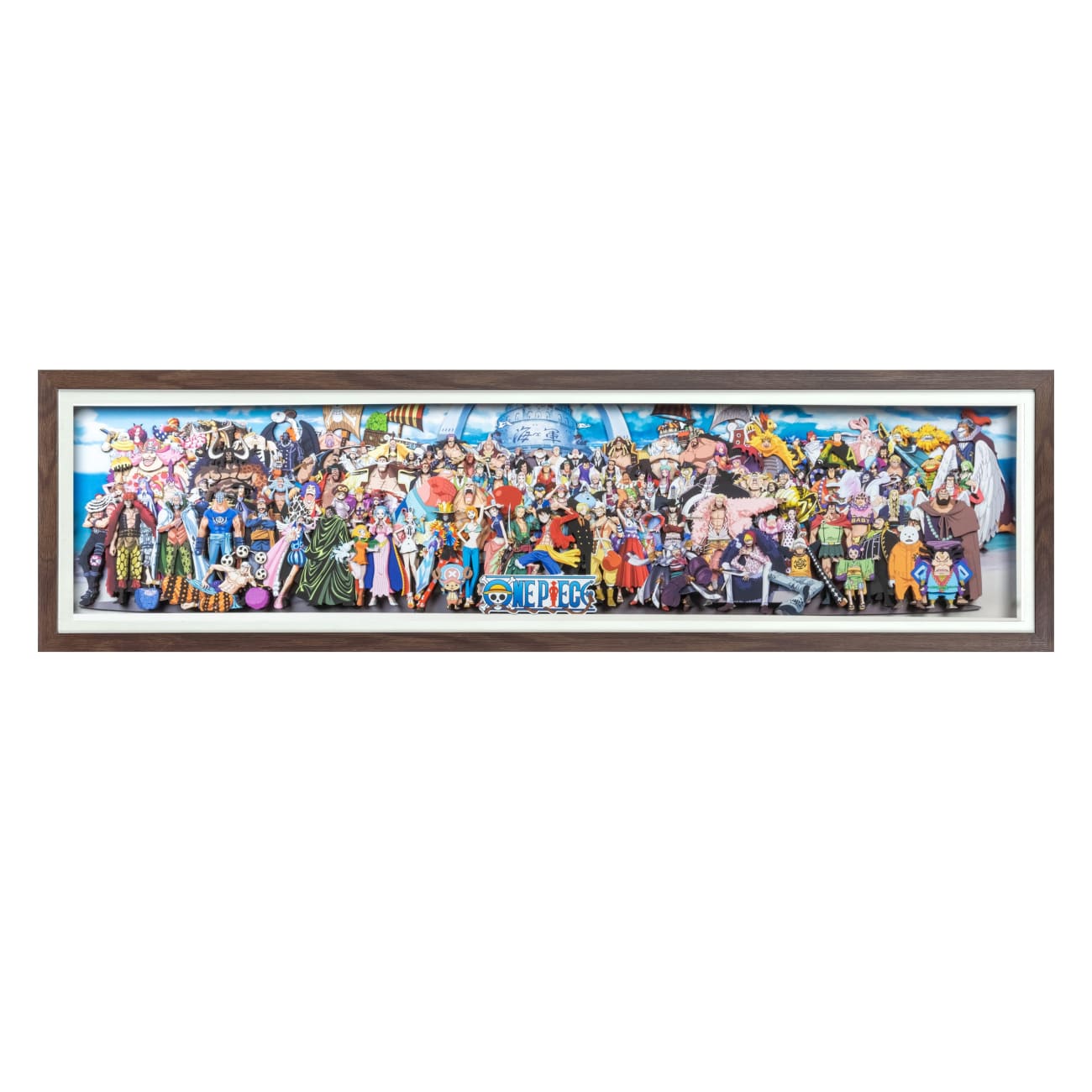 Anime Gallery - One Piece Anime Series All Story Arc Characters 3D Photo Frame [5 Variants]