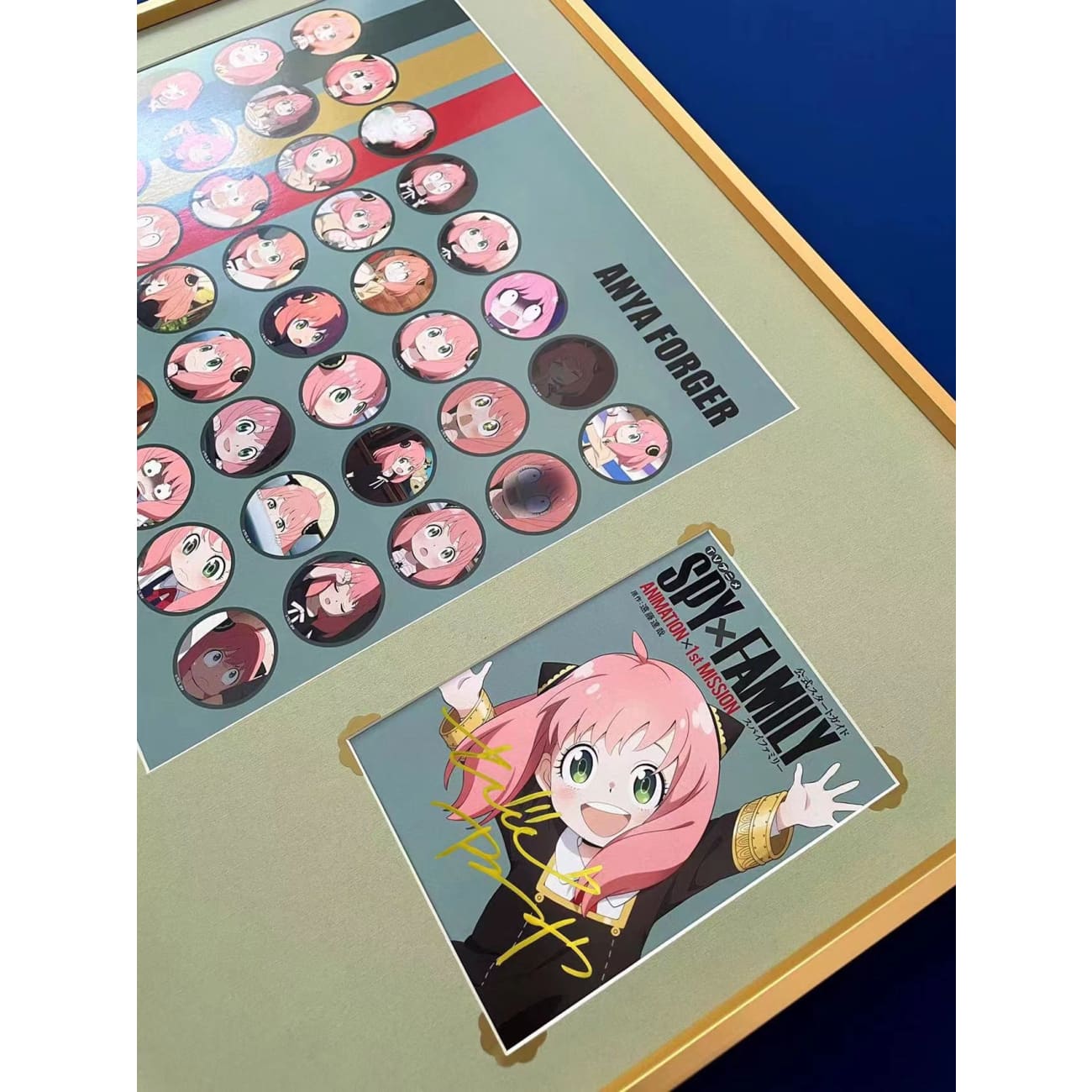 Anya Forger 40 Pieces Emoji Poster Frame [53cm x 38cm]