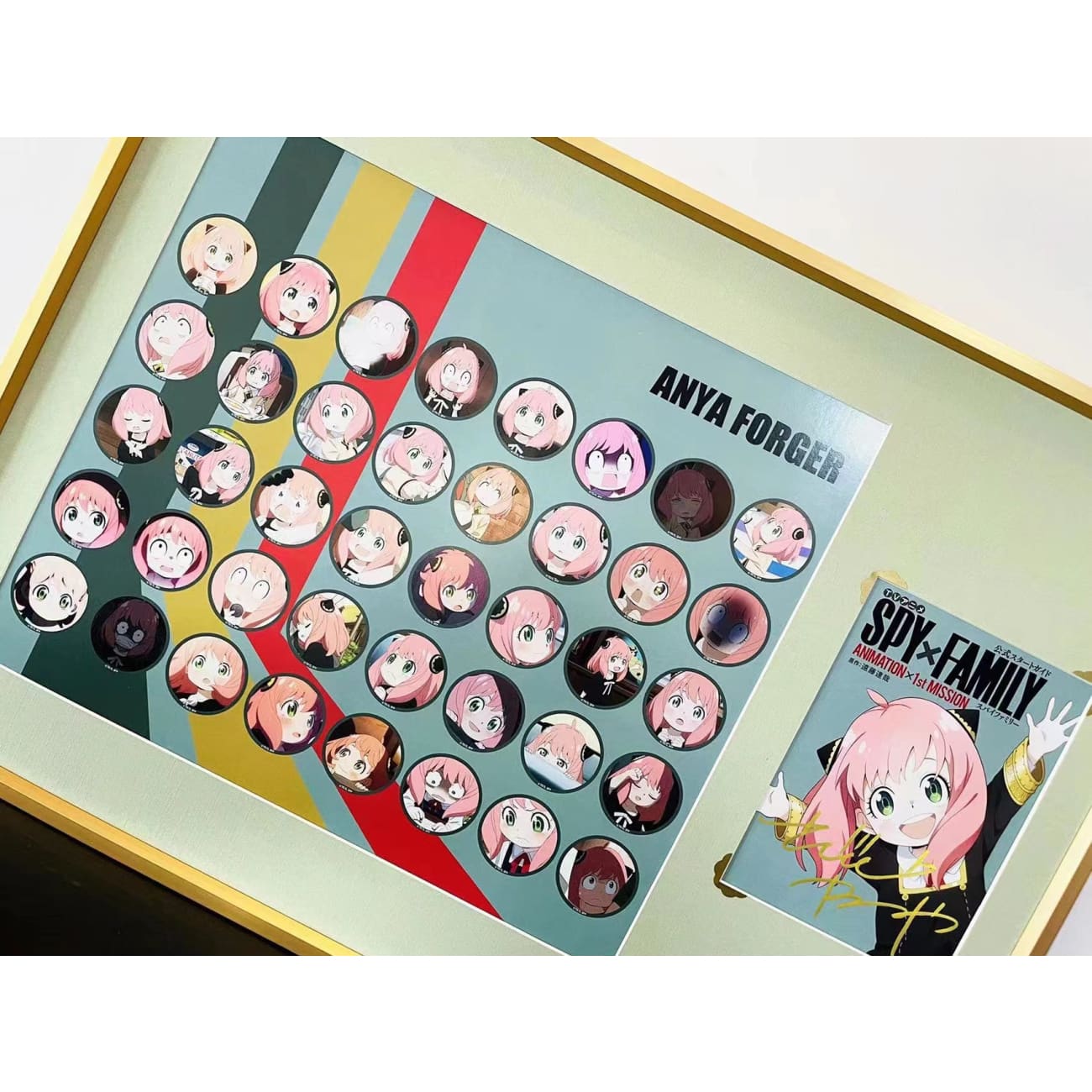 Anya Forger 40 Pieces Emoji Poster Frame [53cm x 38cm]